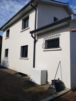 Cache groupe extérieur blanc