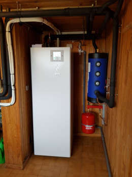 Pompe à chaleur Air-Eau (aérothermie) HITACHI unité intérieure