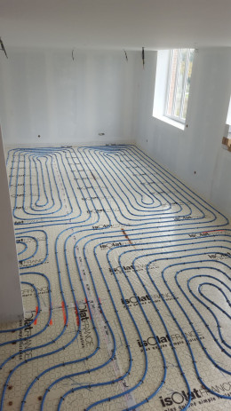 Réalisation d'un Plancher chauffant-